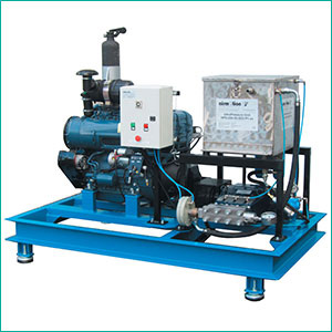 Unità Ultra Clean HPD-250-60-SD3-P1-xxErogazione ad ultra alta pressione per applicazioni di preparazione superﬁci serie diesel 2500 bar…